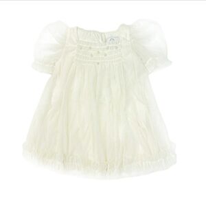 Bella Buttermilk Tulle Dress